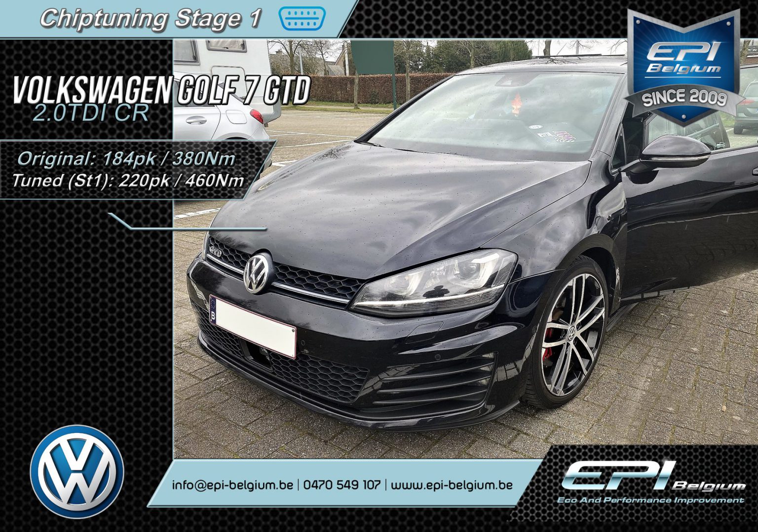 VW Golf 7 GTD - Chiptuning op maat - EPI Belgium ...