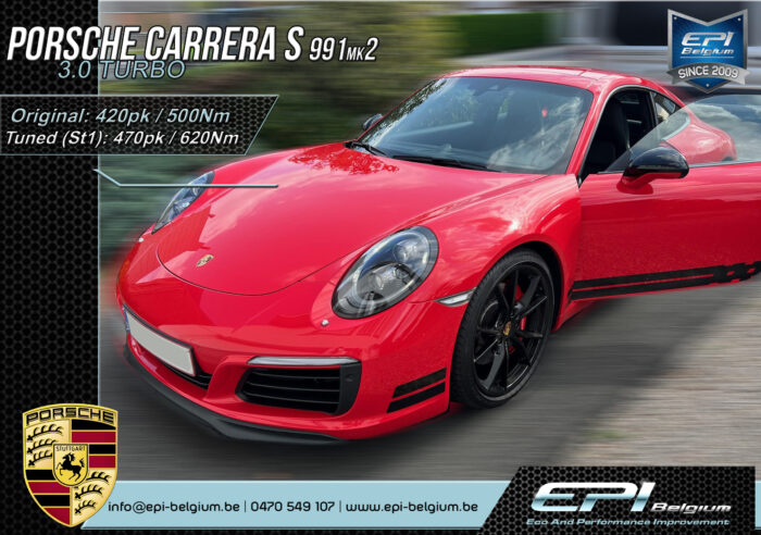 Chiptuning Porsche Carrera 991.2